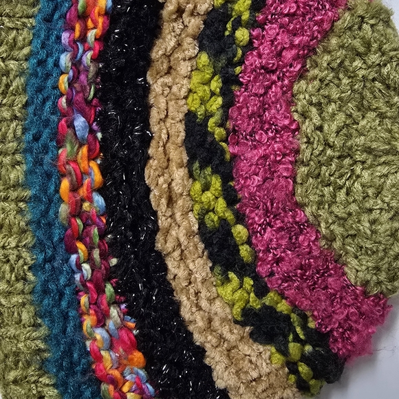 Women's Steve Madden Colorful Chunky Knit Beanie Winter Hat - Picture 4 of 6